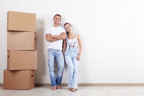 Movers planning a local home removal in Elephant and Castle