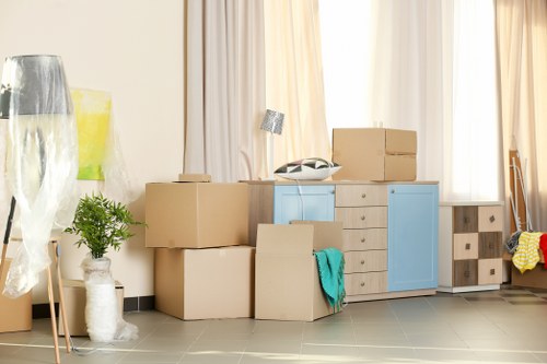 Commercial moving team planning an office relocation in Elephant and Castle