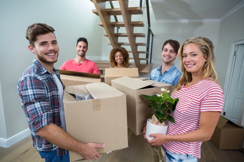 Van service loading furniture in Elephant and Castle